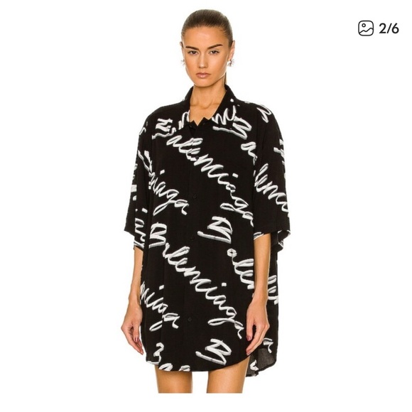 Balenciaga Black/White Script Set - Picture 15 of 16